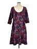 Leota Paisley Blue Casual Dress Size 14 - 16 - photo 2
