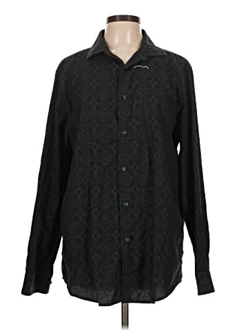 Alfani Long Sleeve Button-Down Shirt (view 1)