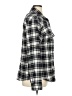Jachs Girlfriend Plaid Silver Long Sleeve Button-Down Shirt Size XL - photo 4