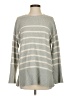 Ann Taylor LOFT Stripes Gray Pullover Sweater Size S - photo 1