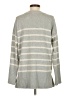 Ann Taylor LOFT Stripes Gray Pullover Sweater Size S - photo 2