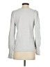 Ann Taylor LOFT 100% Cotton Gray Sweatshirt Size XS - photo 2