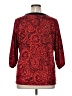 C.D. Daniels Red 3/4 Sleeve Blouse Size 1X - photo 2
