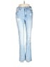 RACHEL Rachel Roy Hearts Blue Jeans Size 4 - photo 1