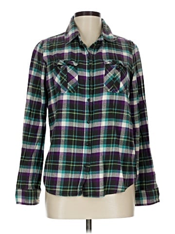 I Love H81 Long Sleeve Button-Down Shirt (view 1)