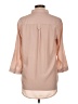 Truth NYC 100% Polyester Tan 3/4 Sleeve Blouse Size L - photo 2