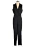 Intermix 100% Polyester Solid Black Jumpsuit Size 2 - photo 1