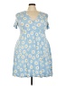Cathy Blue Casual Dress Size L (estimated) - photo 1