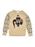 Disney Print Tan Pullover Sweater Size S (kids) - photo 1