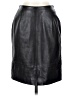 MAXIMA 100% Leather Black Casual Skirt Size 4 - photo 1