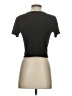 Love J Black Short Sleeve Top Size S - photo 2