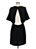 BCBGeneration 100% Polyester Solid Black Cocktail Dress Size 8 - photo 2