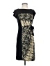 Taylor Graphic Black Cocktail Dress Size 2 - photo 1