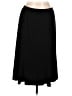 Laura Scott Solid Black Formal Skirt Size L - photo 1