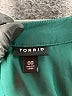 Torrid 100% Polyester Teal Sleeveless Blouse Size Med Plus (00) - photo 7