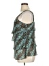 Lane Bryant 100% Polyester Teal Sleeveless Blouse Size 14 - photo 5