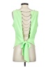Joompy 100% Polyester Green Sleeveless Top Size M - photo 2