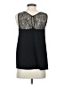 French Connection 100% Polyester Black Sleeveless Blouse Size S - photo 2