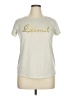 Misia Ivory Short Sleeve T-Shirt Size XL (petite) - photo 1