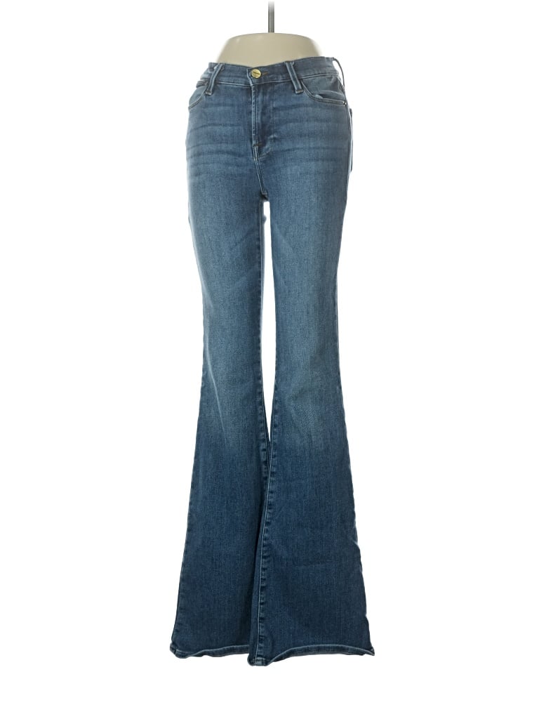 Pre-owned Frame Jeans In Blue