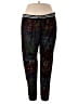 Royal Blue Graphic Black Casual Pants Size 3X - photo 1