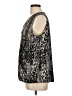 Thalia Sodi Black Sleeveless Blouse Size L - photo 5