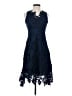 Kimilily 100% Polyester Blue Cocktail Dress Size S - photo 1