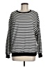 Assorted Brands Stripes Black Pullover Sweater Size M - photo 1