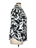 Sara Michelle Print Silver 3/4 Sleeve Button-Down Shirt Size 1X - photo 4