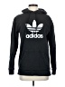 Adidas 100% Cotton Black Pullover Hoodie Size S - photo 1