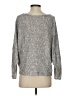 Sadie & Sage Metallic Silver Pullover Sweater Size XS - photo 2