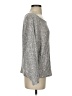 Sadie & Sage Metallic Silver Pullover Sweater Size XS - photo 4
