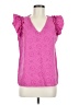 Shein 100% Polyester Pink Sleeveless Blouse Size 8 - 10 - photo 1