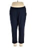 Jockey Solid Blue Active Pants Size 1X - photo 1