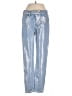 FRAME Metallic Blue Jeans Size 25 waist - photo 1