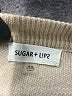 Sugar Lips Plaid Tan Pullover Sweater Size XS - photo 7