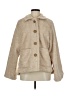 Few Moda 100% Polyester Tan Faux Fur Jacket Size M - photo 1