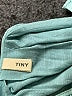 Tiny 100% Polyester Teal Blue Long Sleeve Blouse Size XS - photo 7