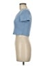 Shein Blue Short Sleeve T-Shirt Size 6 - photo 5