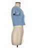 Shein Blue Short Sleeve T-Shirt Size 6 - photo 4