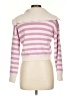 Sincerely Jules Stripes Pink Pullover Sweater Size L - photo 2