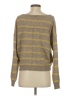 American Eagle Outfitters 100% Recycled Polyester Stripes Gold Pullover Sweater Size XS - photo 2