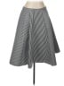 Assorted Brands Stripes Gray Black Casual Skirt Size L - photo 1