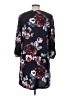 Apt. 9 Floral Blue Casual Dress Size L - photo 2
