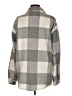 Love Tree 100% Polyester Plaid Gray 3/4 Sleeve Blouse Size M - photo 2