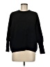 Unbranded Solid Black Pullover Sweater Size M - photo 1