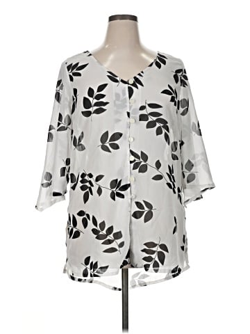 Monroe and Main 3/4 Sleeve Blouse (view 1)