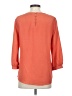 BCBG Paris 100% Polyester Orange 3/4 Sleeve Blouse Size S - photo 2