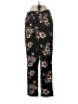 One By Chapter One Floral Black Casual Pants Size XS - photo 1