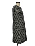 Zara Argyle Gray Casual Dress Size XS - photo 4